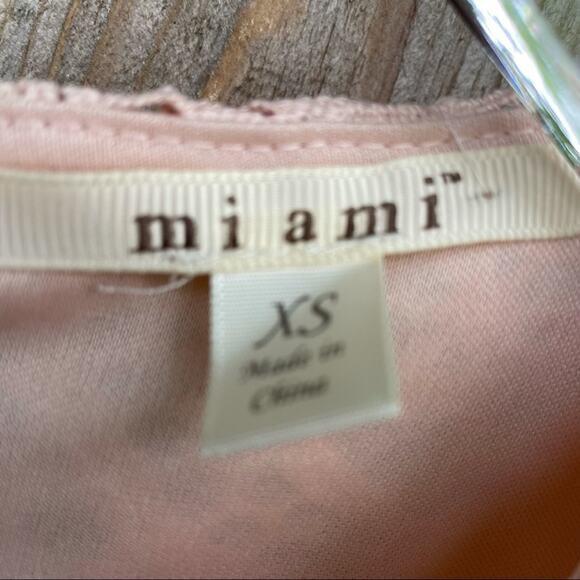 Miami Dress XS Blush Pink Lace Spring Summer NWT - Picture 7 of 8